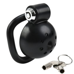 button lock chastity cage