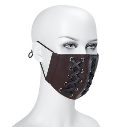 steampunk strappy replaceable filter mask