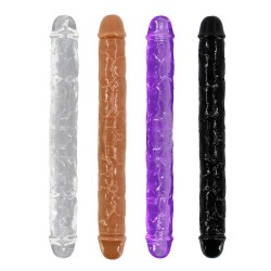 jelly double ended dildo