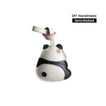 G8activist® Sheep Leather Cute Angry Panda Charm DIY Kit