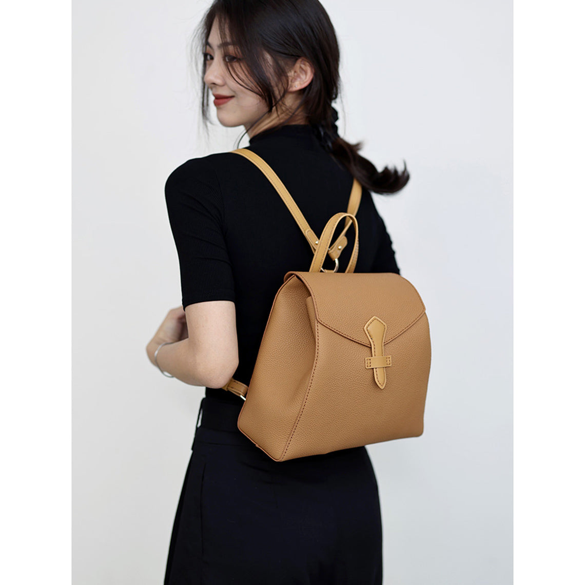 G8activist® Top Grain Leather Women Tote Backpack DIY Kit - Image 10