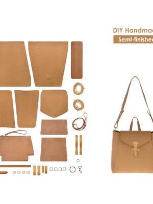 G8activist® Top Grain Leather Women Tote Backpack DIY Kit