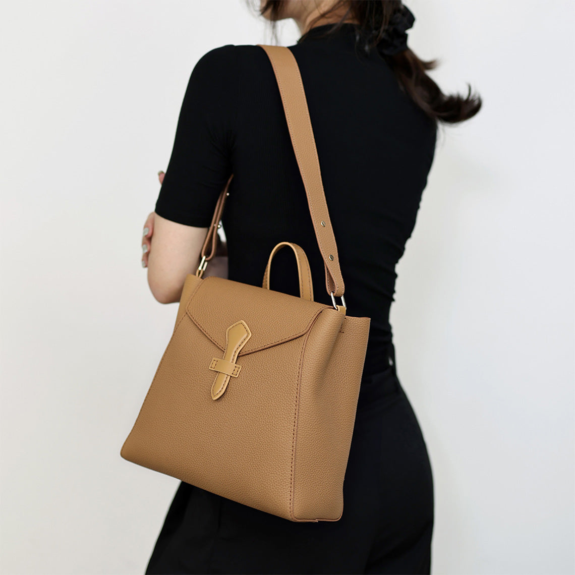 G8activist® Top Grain Leather Women Tote Backpack DIY Kit - Image 6