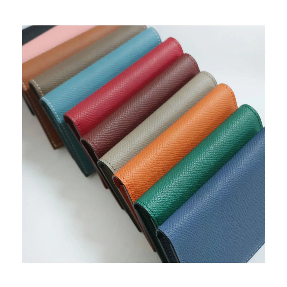 Leather Bifold Small Card Wallet - Image 6