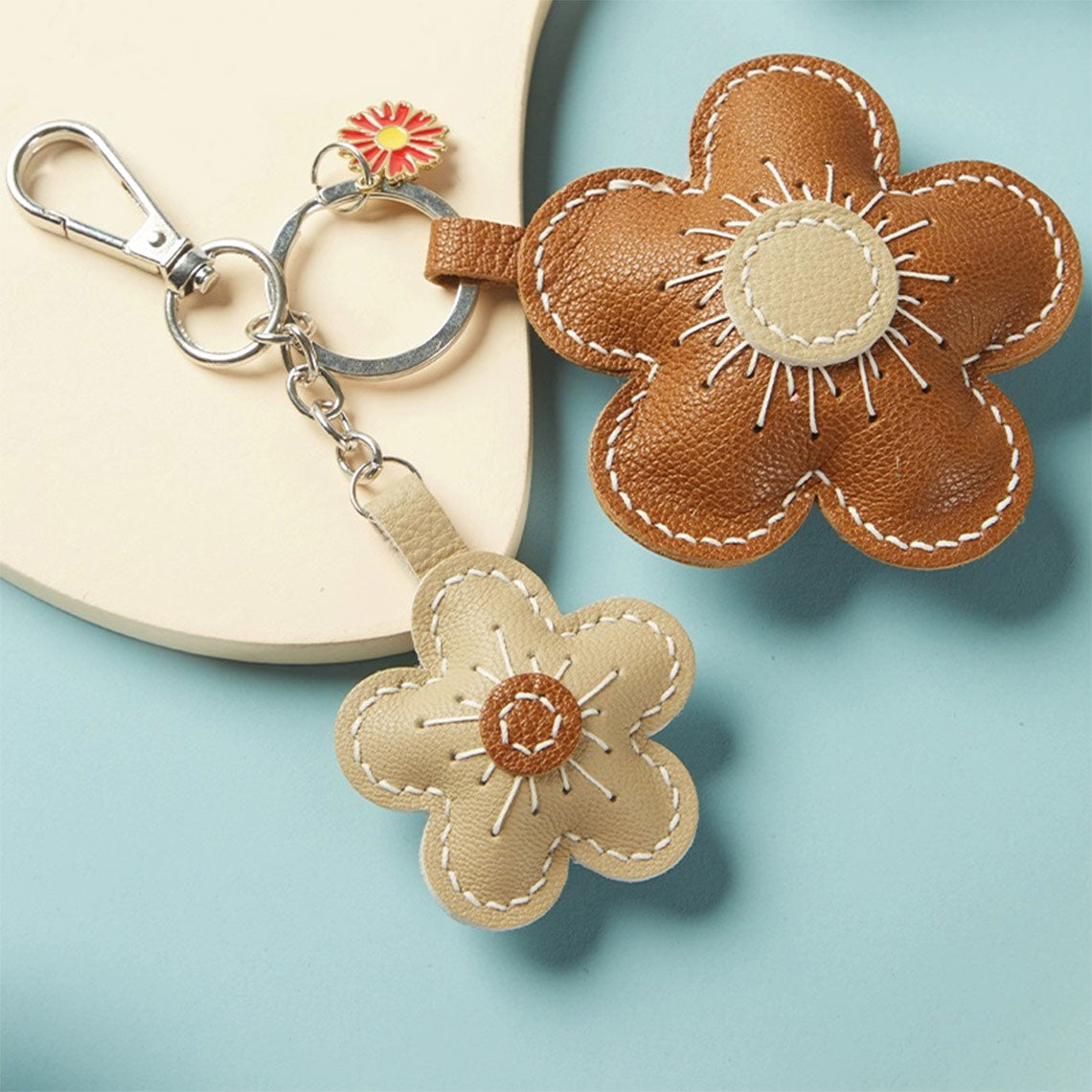 G8activist® Sheep Leather Flowers Charm DIY Kits - Image 4