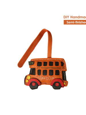 G8activist® Sheep Leather City Bus Keychain DIY Kit