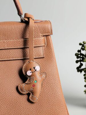 G8activist® Sheep Leather Christmas Gingerbread Charm DIY Kit