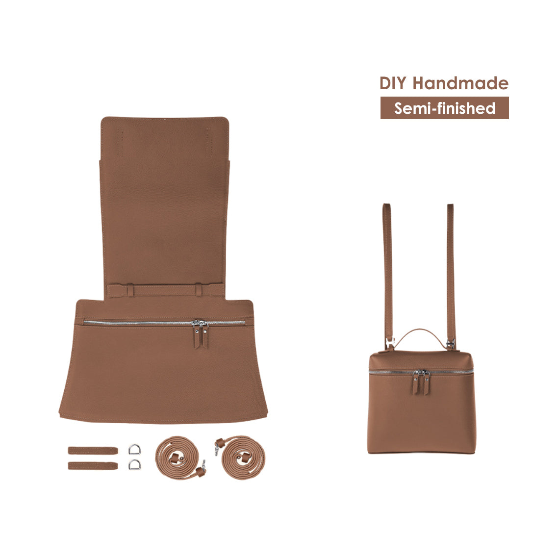G8activist® Top Grain Leather Inspired LP Backpack DIY Kits