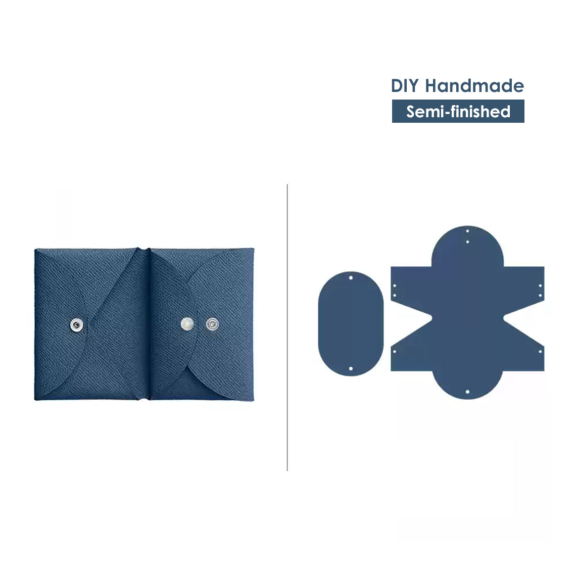 G8activist® Epsom Leather Inspired Calvi Duo Card Holder DIY Kits