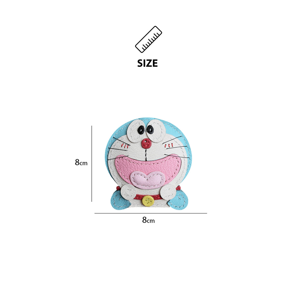 G8activist® Sheep Leather Doraemon Bag Charm DIY Kit - Image 2