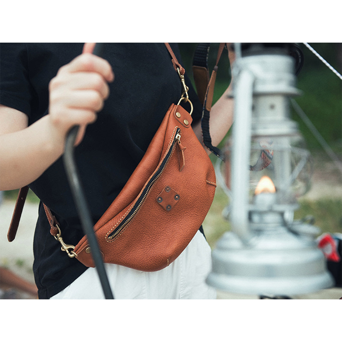 G8activist® Full Grain Leather Fanny Pack Belt Bag DIY Kits - Image 9