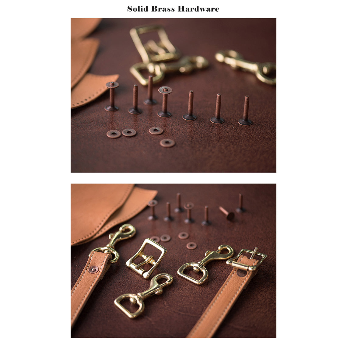 G8activist® Full Grain Leather Fanny Pack Belt Bag DIY Kits - Image 5