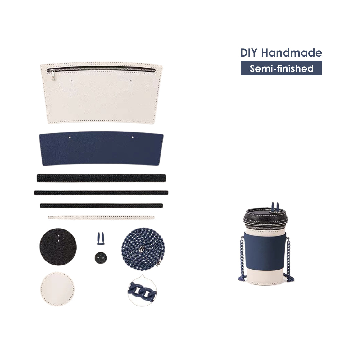 G8activist® Leather Coffee Cup Bag DIY Kit - Image 8