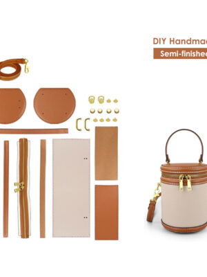 G8activist® Leather Dustbag Recycle Round Bag DIY Kits