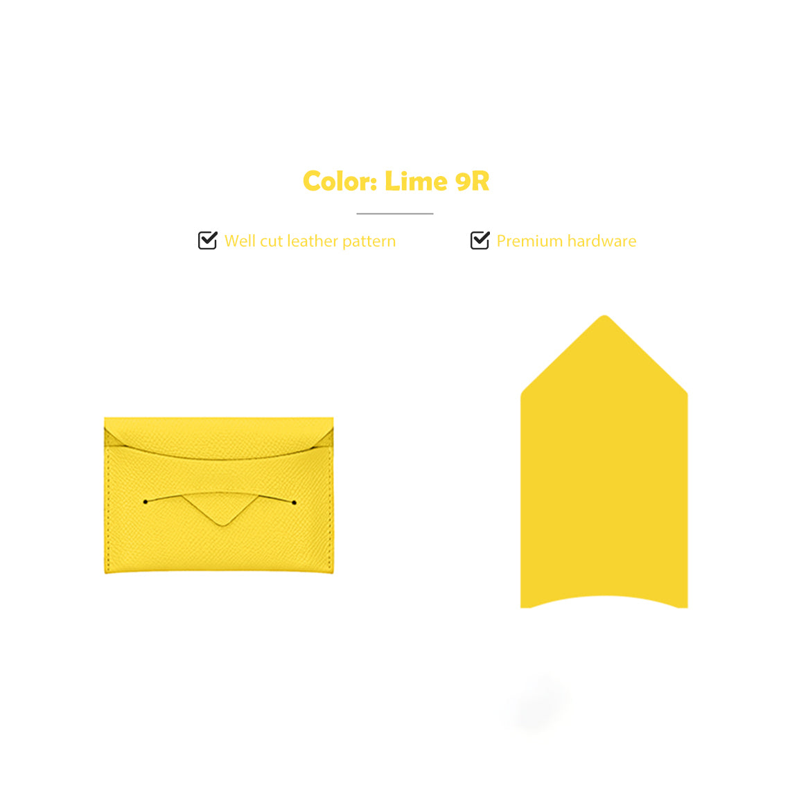 G8activist® Full Grain Leather Classic Envelope Card Holder DIY Kits - Image 10