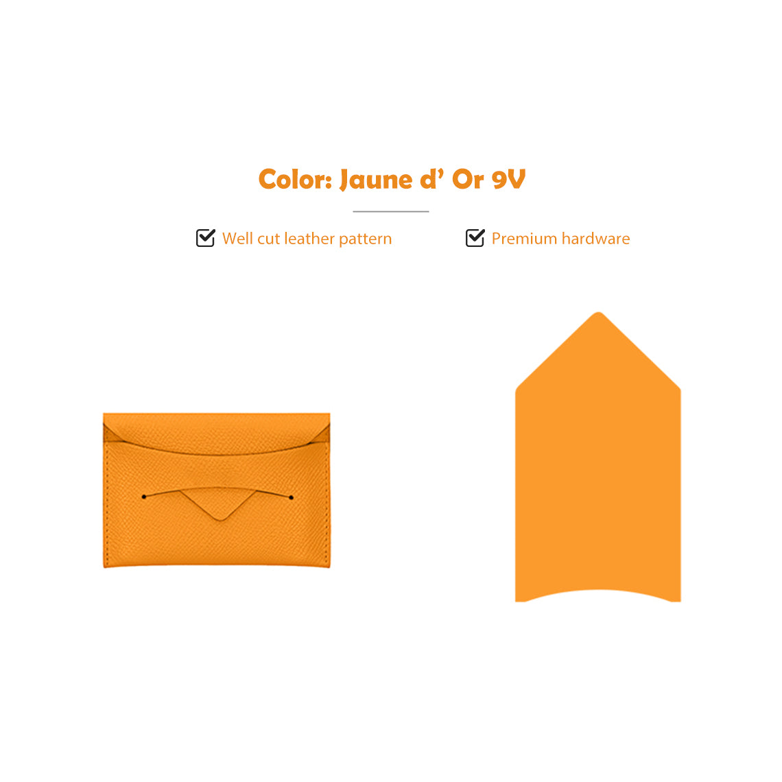 G8activist® Full Grain Leather Classic Envelope Card Holder DIY Kits - Image 18