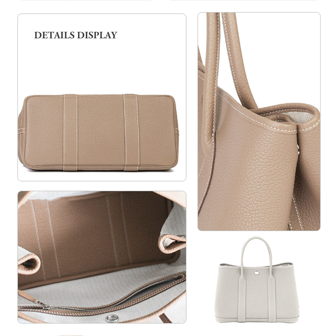 G8activist® Full Grain Leather New Garden Handbag - Advanced DIY Kits - Image 7