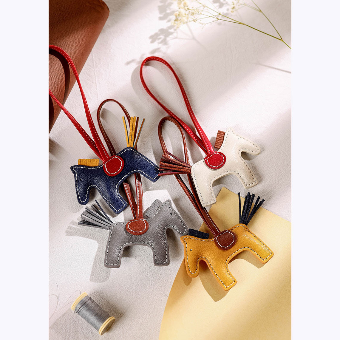 G8activist® Leather Horse Bag Charm DIY Kit - Image 2