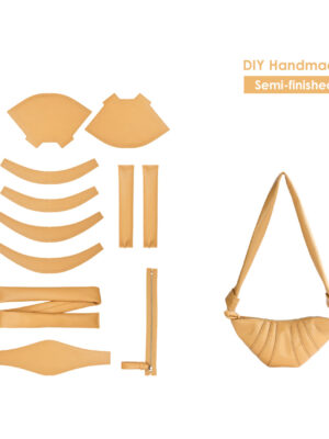 G8activist® Leather Croissant Shoulder Bag DIY Kit