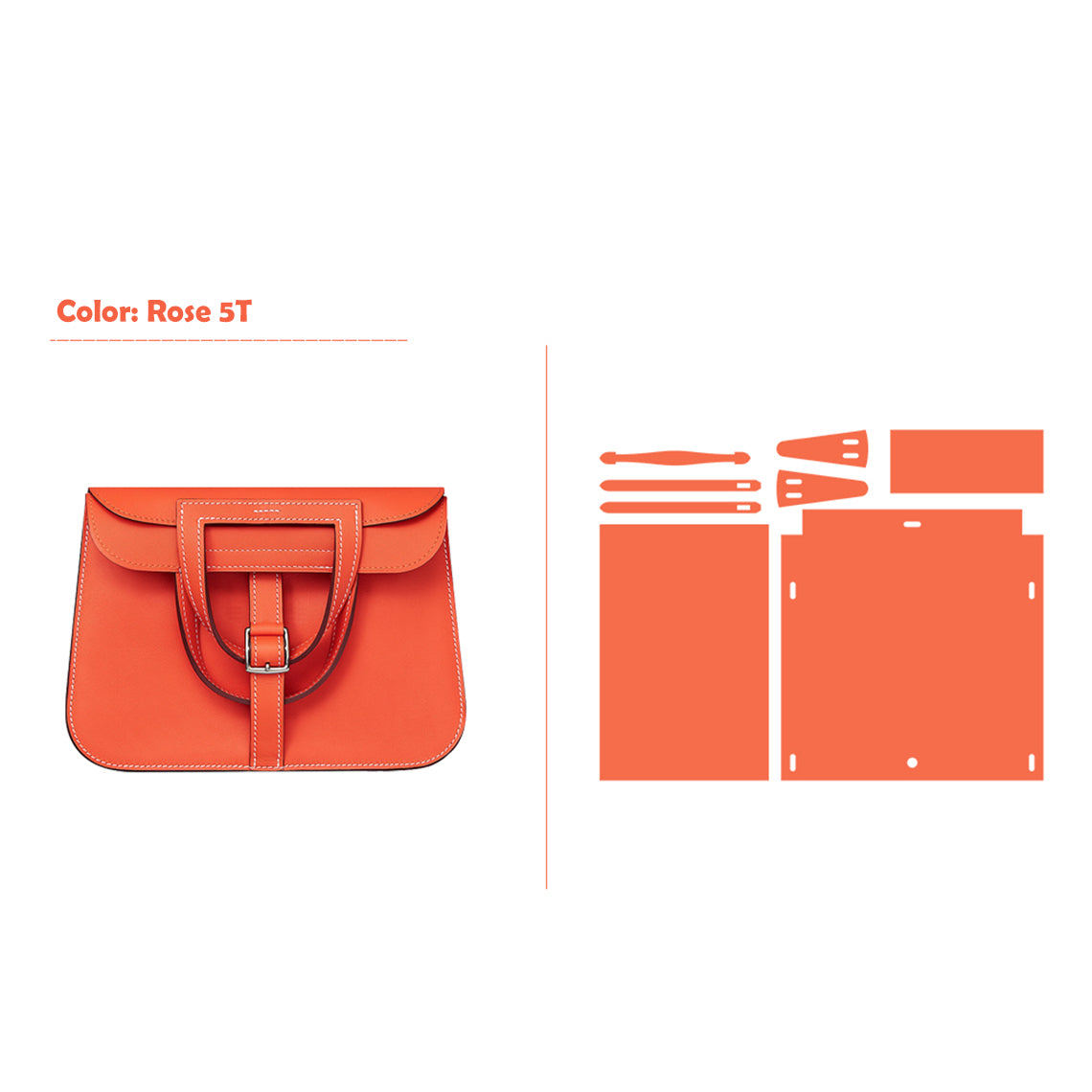 G8activist® Full Grain Leather Inspired Mini Horseshoe Bag - Advanced DIY Kits - Image 13