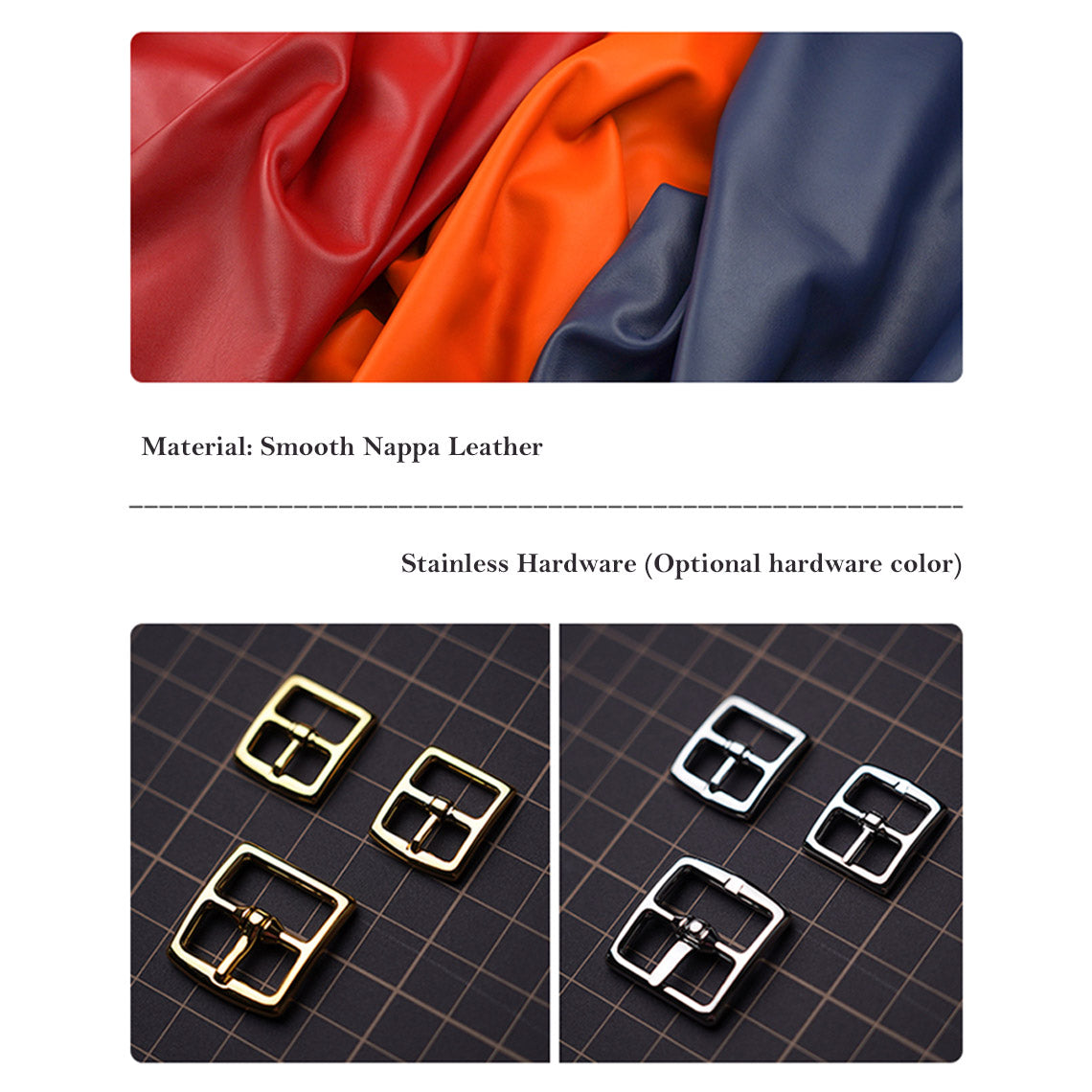 G8activist® Full Grain Leather Inspired Mini Horseshoe Bag - Advanced DIY Kits - Image 4