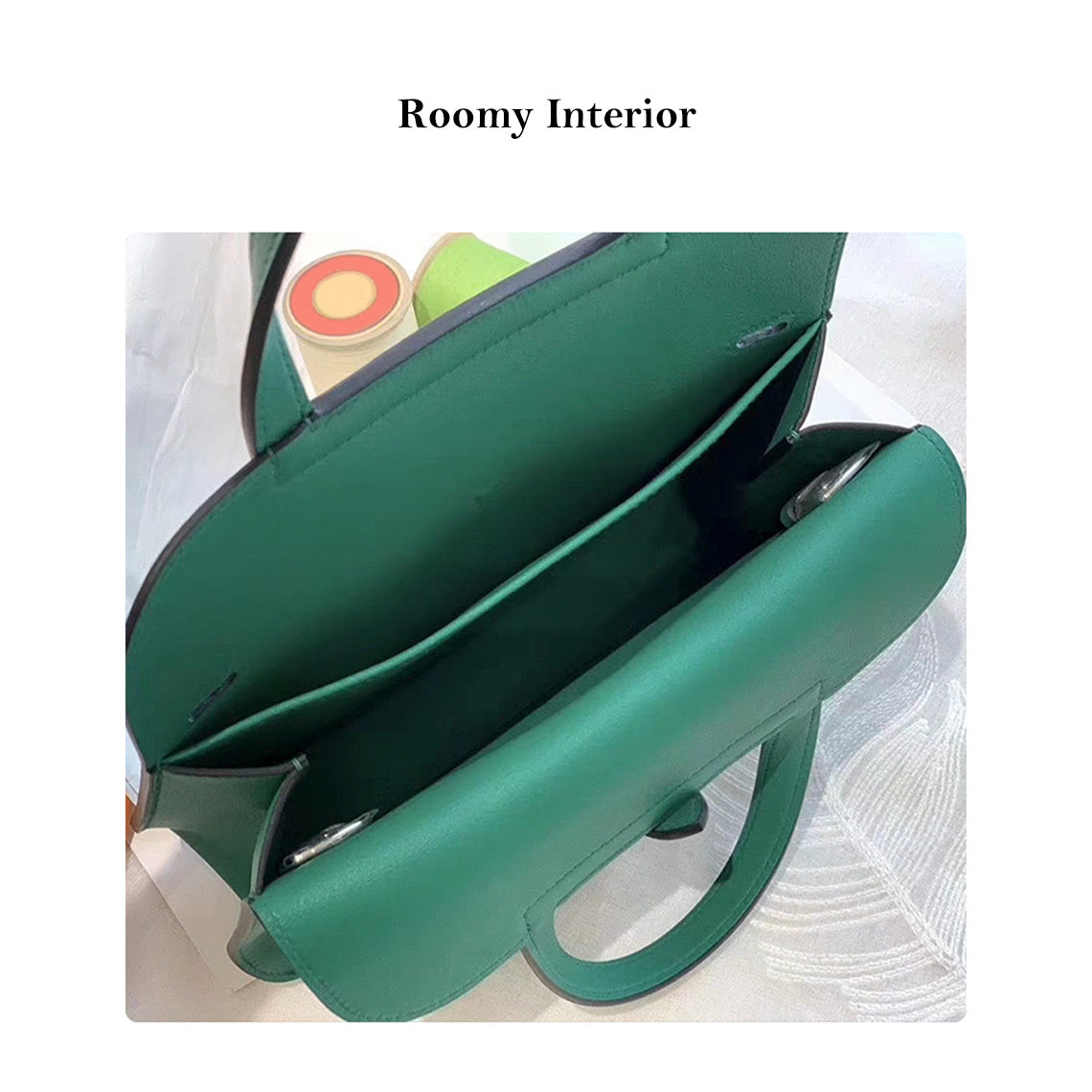 G8activist® Full Grain Leather Inspired Mini Horseshoe Bag - Advanced DIY Kits - Image 7