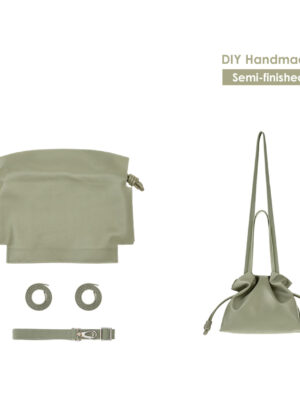 G8activist® Leather Drawstring Bucket Bag DIY Kits