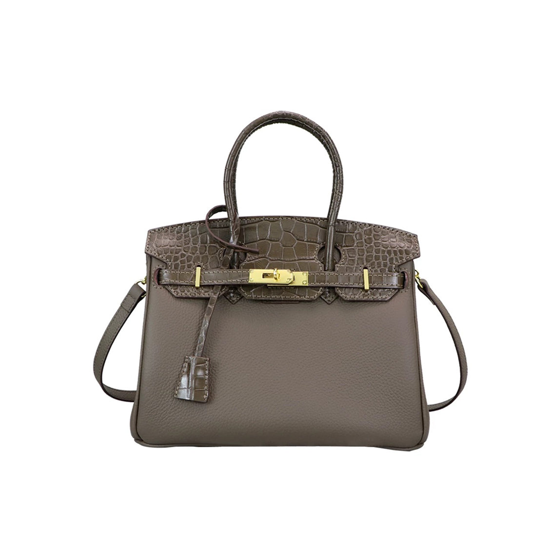 G8activist® Top Grain Leather Bi-color Platinum Bag DIY Kit - Image 2