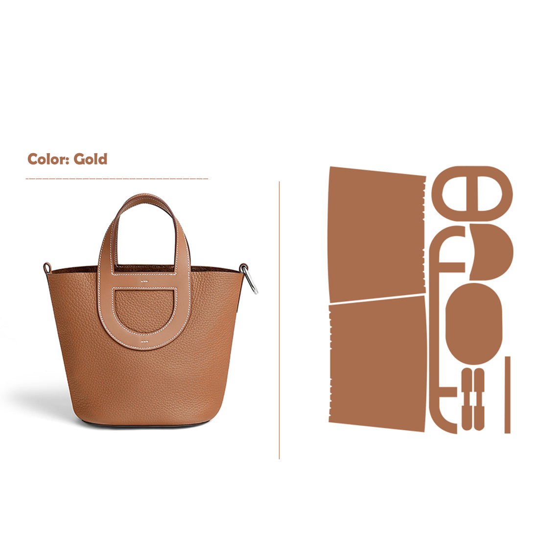 G8activist® Full Grain Leather Inspired Loop Handbag - Advanced DIY Kit - Image 23
