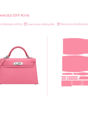 G8activist® Full Grain Leather Mini Kylie Handbag - Advanced DIY Kit