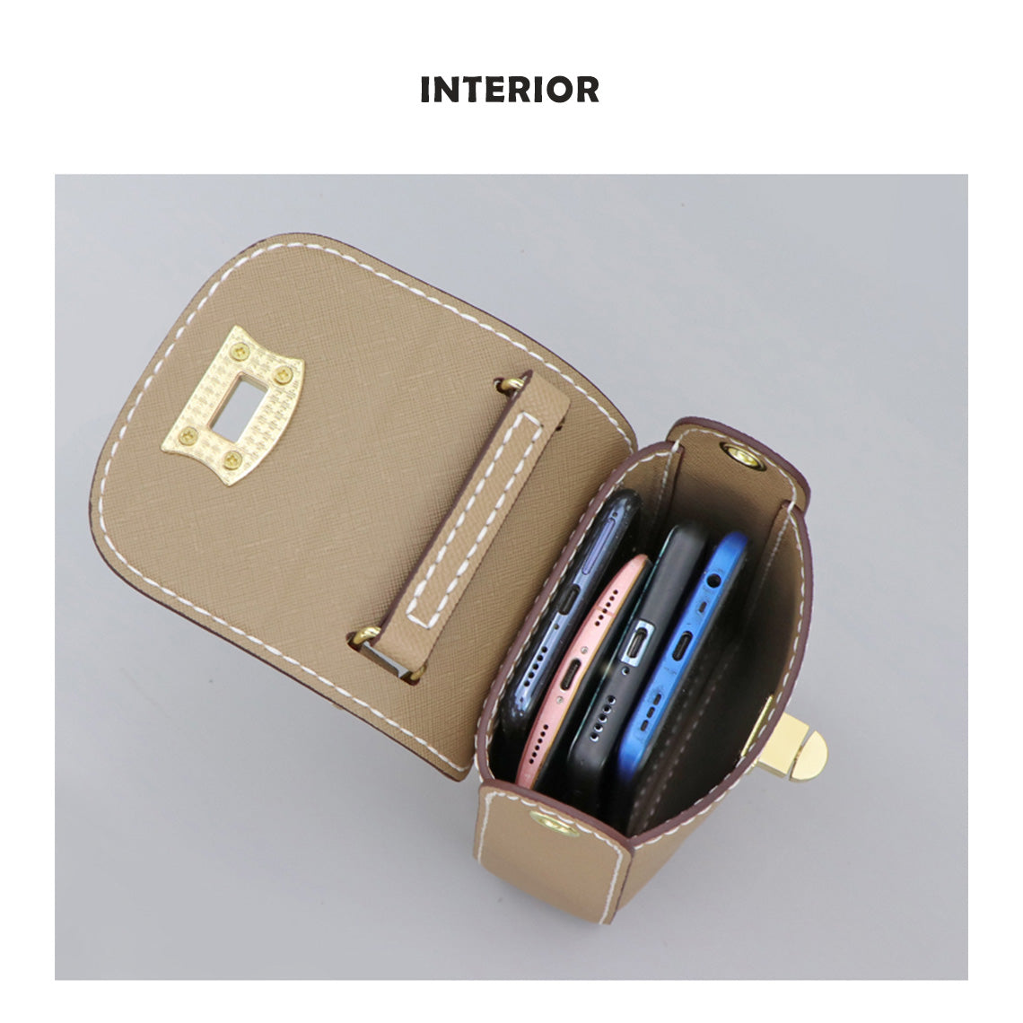 G8activist® Top Grain Leather Cell Phone Bag DIY Kits - Image 5