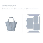 G8activist® Full Grain Leather New Lock Tote Bag - Advanced Kits