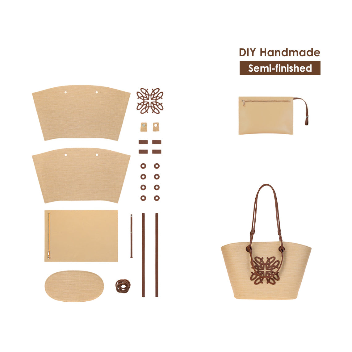 G8activist® Leather Sunset Tote Bag DIY Kits