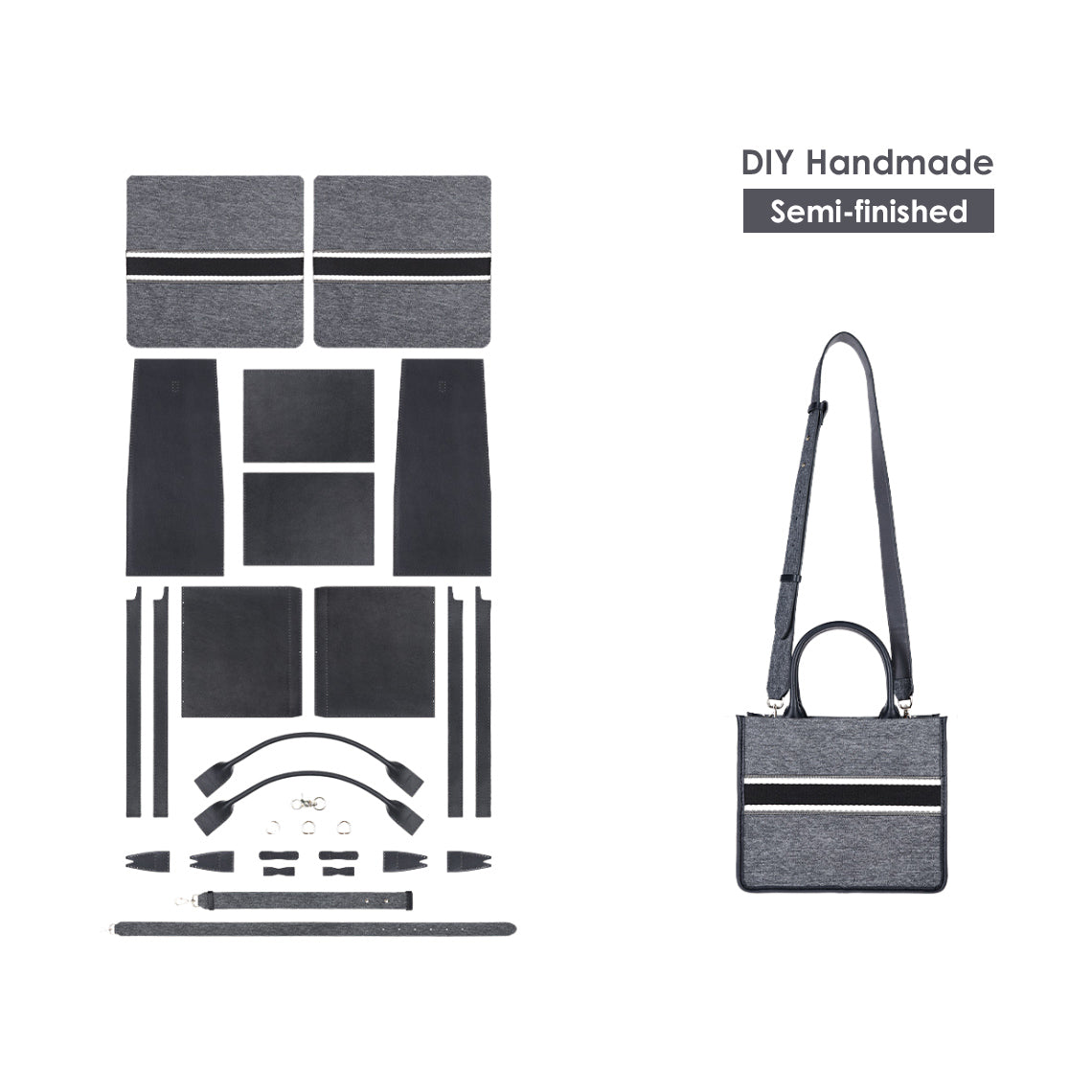 G8activist® Leather Book Tote Bag DIY Kits