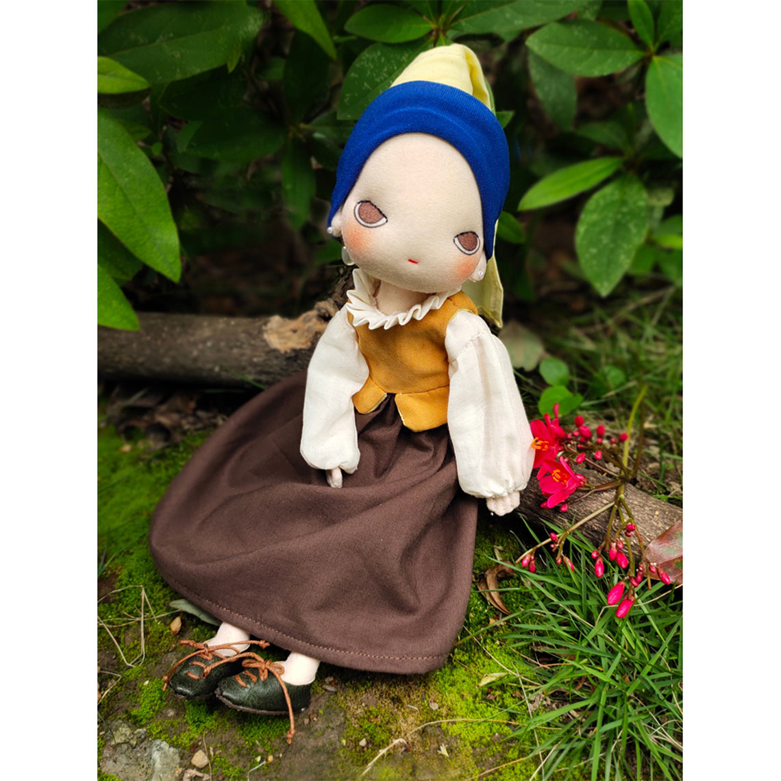 G8activist® Girl with a Pearl Earring Art Doll DIY Kits - Image 9