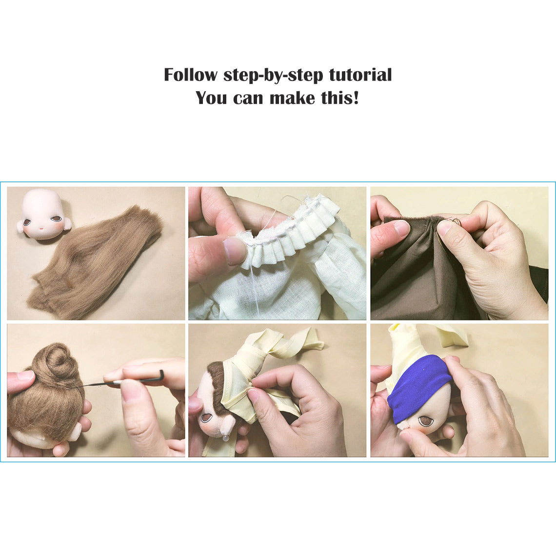 G8activist® Girl with a Pearl Earring Art Doll DIY Kits - Image 5