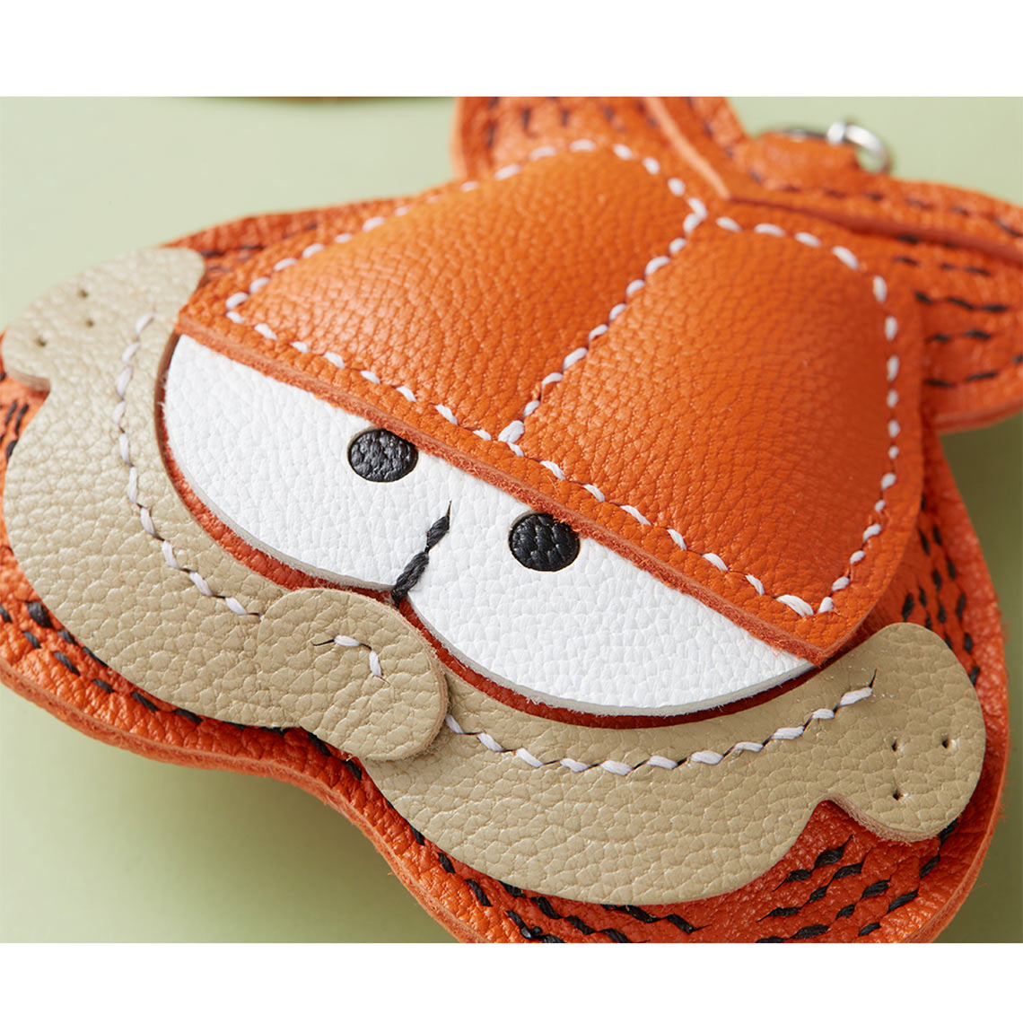 G8activist® Sheep Leather Garfield Cat Keychain DIY Kit - Image 8