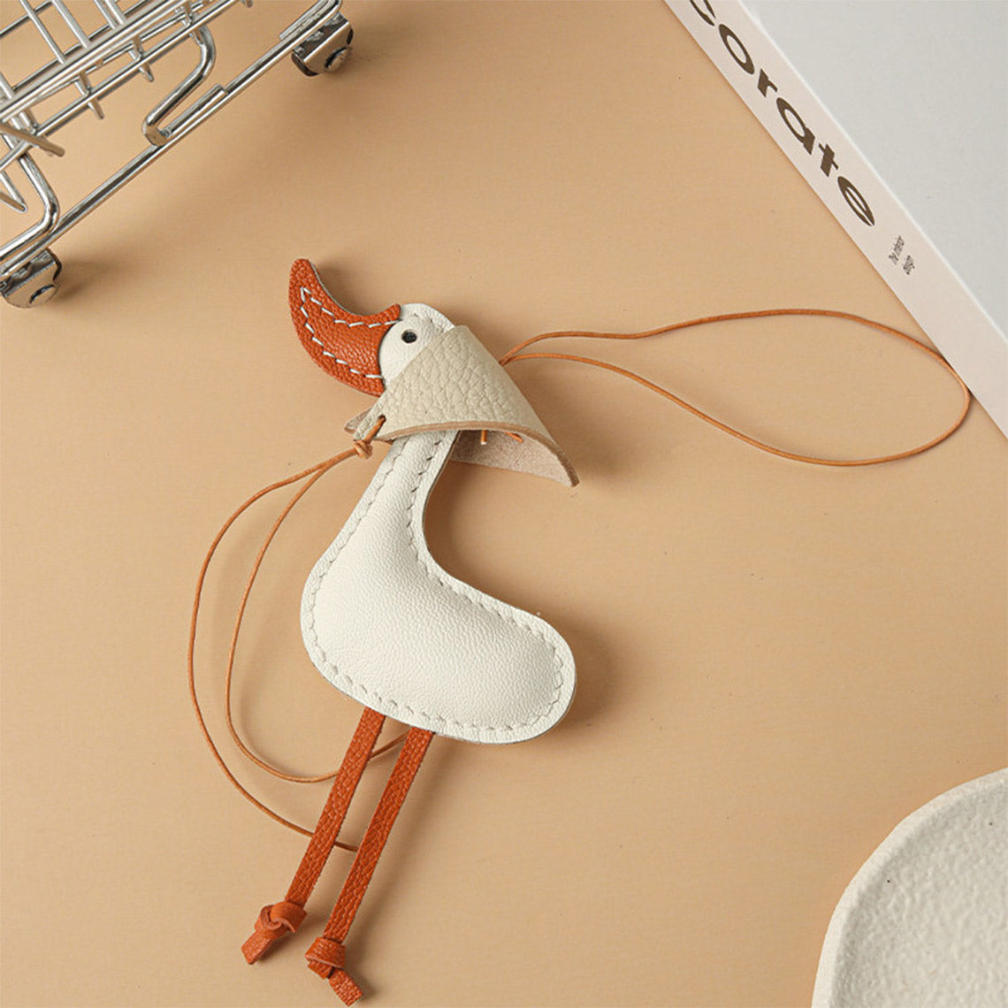 G8activist® Sheep Leather Lady Flamingo Charm DIY Kit - Image 7
