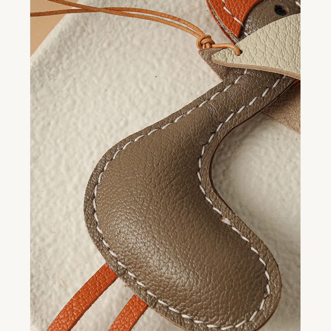 G8activist® Sheep Leather Lady Flamingo Charm DIY Kit - Image 3