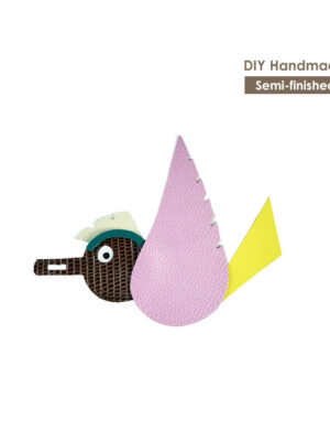 G8activist® Full Grain Leather Birdy Bag Charm DIY Kits