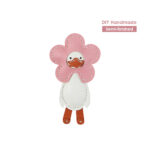 G8activist® Sheep Leather Happy Duck Keychain DIY Kits