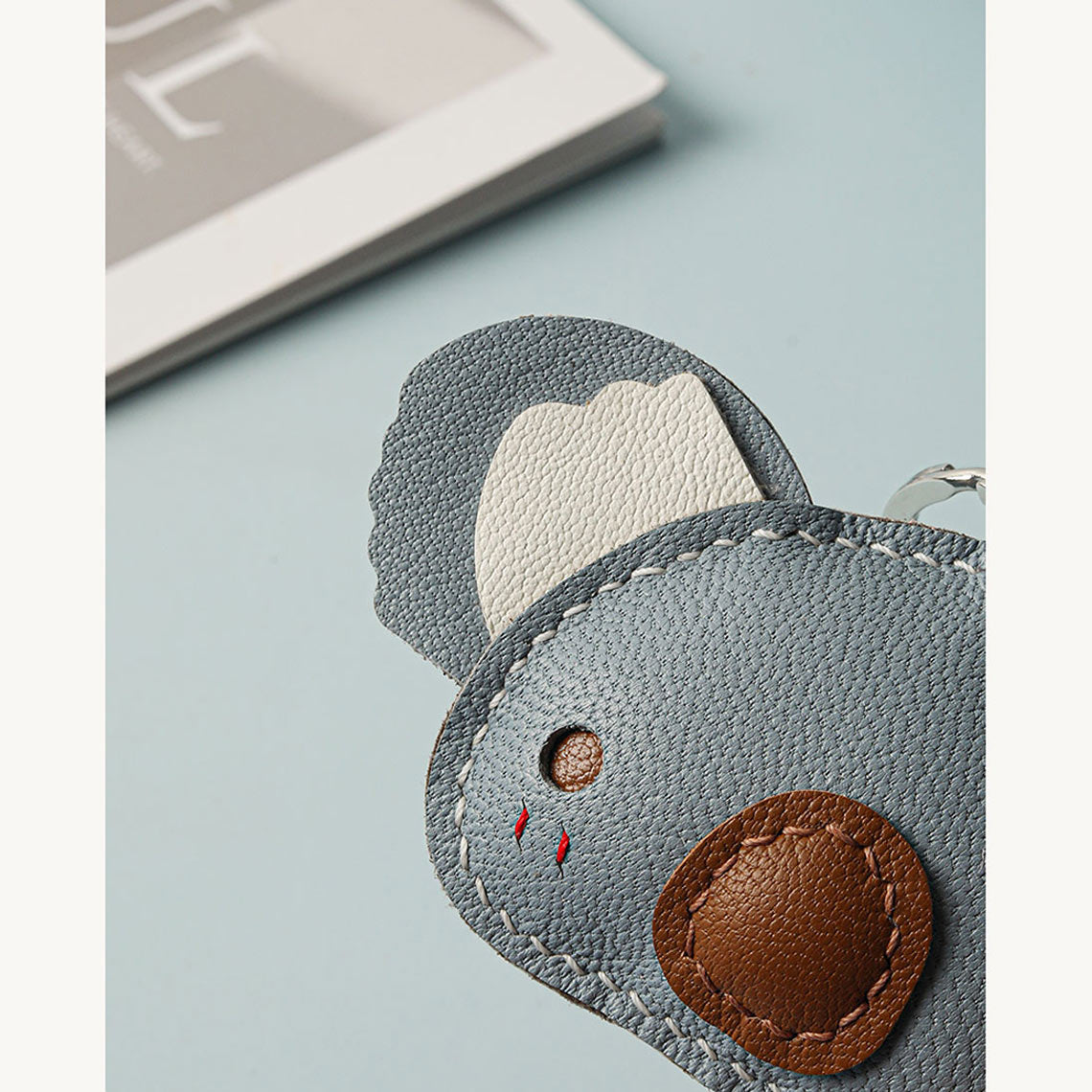 G8activist® Sheep Leather Cute Koala Keychain DIY Kit - Image 6