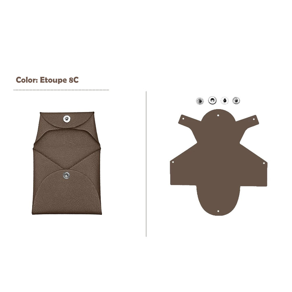 G8activist® Epsom Leather Inspired Basita Purse DIY Kit - Image 10