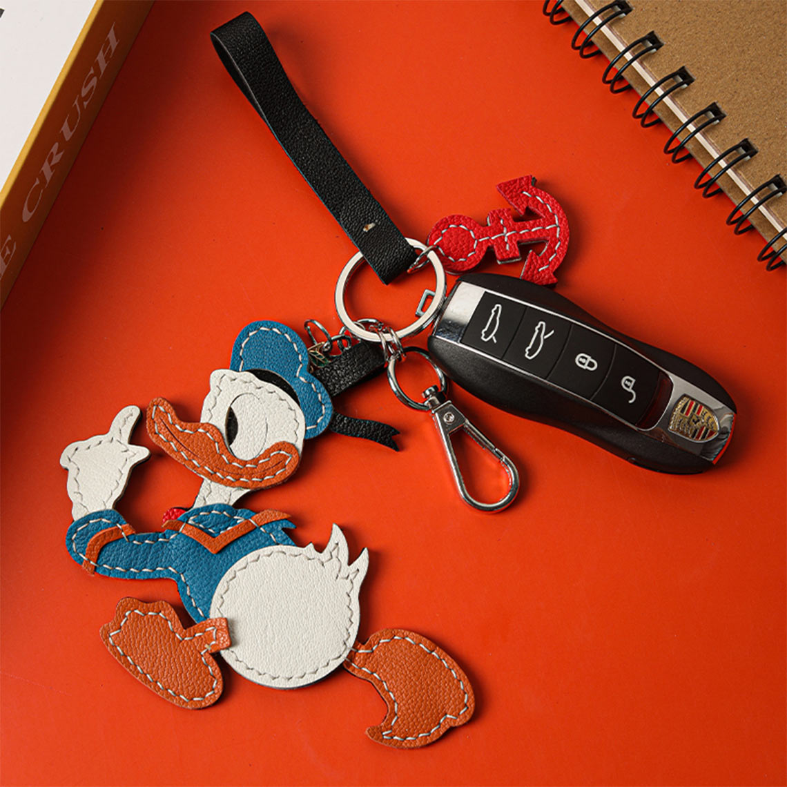 G8activist® Leather Sailor Duck Keychain DIY Kit - Image 5
