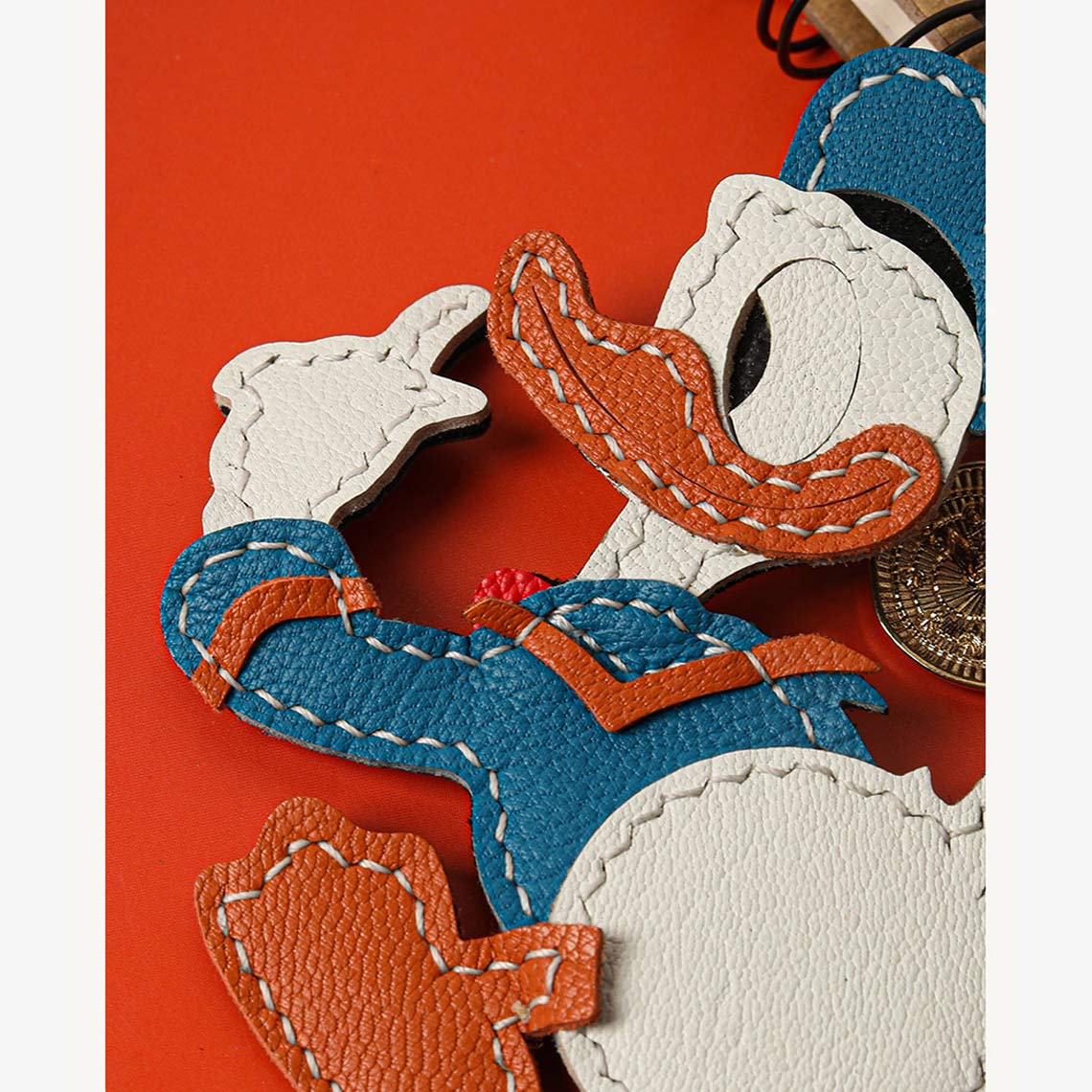 G8activist® Leather Sailor Duck Keychain DIY Kit - Image 6