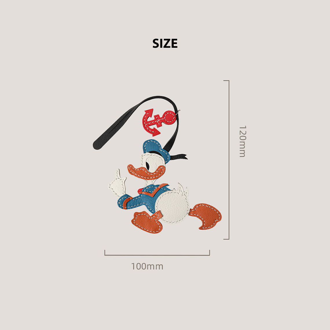 G8activist® Leather Sailor Duck Keychain DIY Kit - Image 3