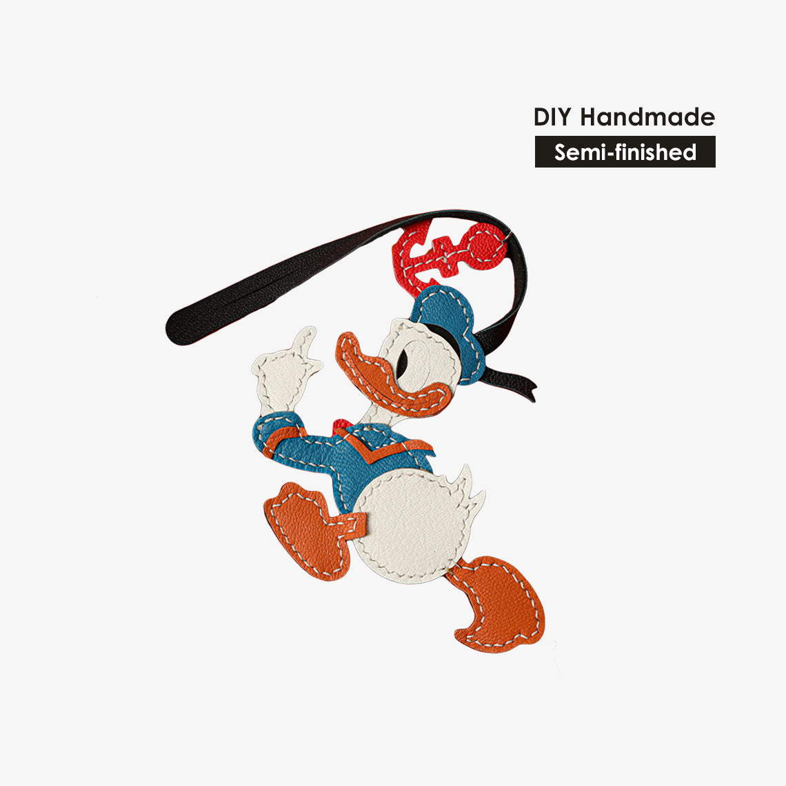 G8activist® Leather Sailor Duck Keychain DIY Kit