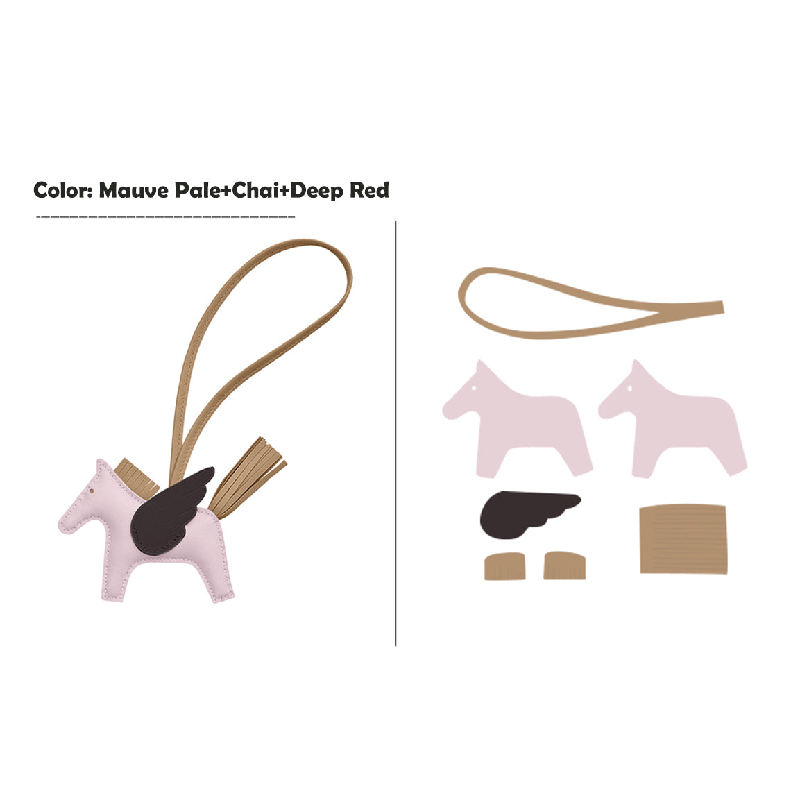 G8activist® Sheep Leather Flying Horse Charm DIY Kits - Image 11