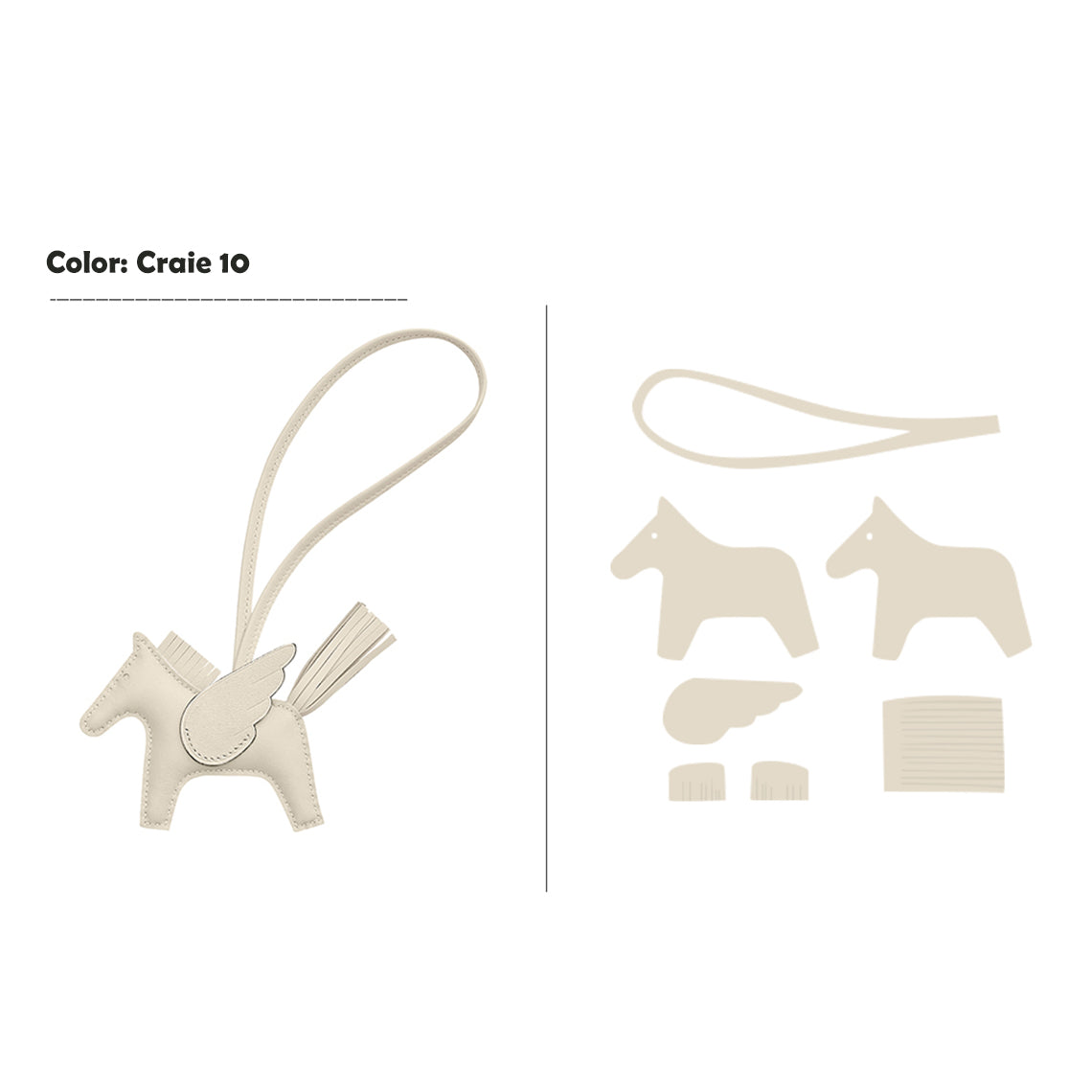 G8activist® Sheep Leather Flying Horse Charm DIY Kits - Image 18