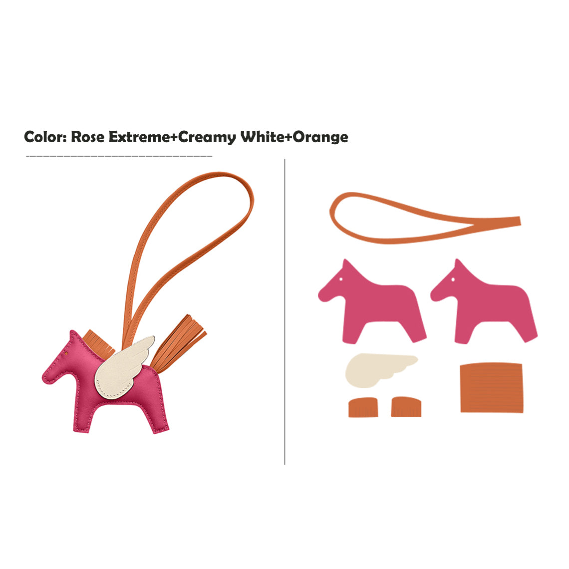 G8activist® Sheep Leather Flying Horse Charm DIY Kits - Image 20
